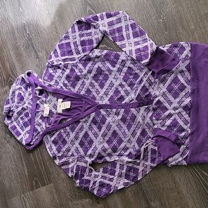 Op 2 piece Lightweight hooded sweater ( Sz L )